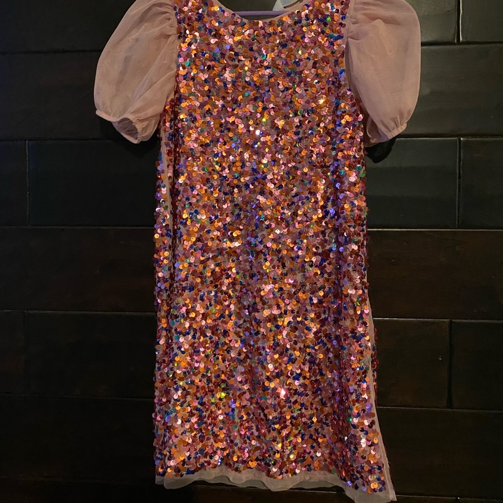 Pink girl dress